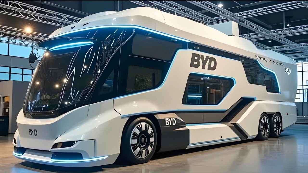 BYD RV Eléctrica 2026: gran autonomía, funciones inteligentes y precio accesible