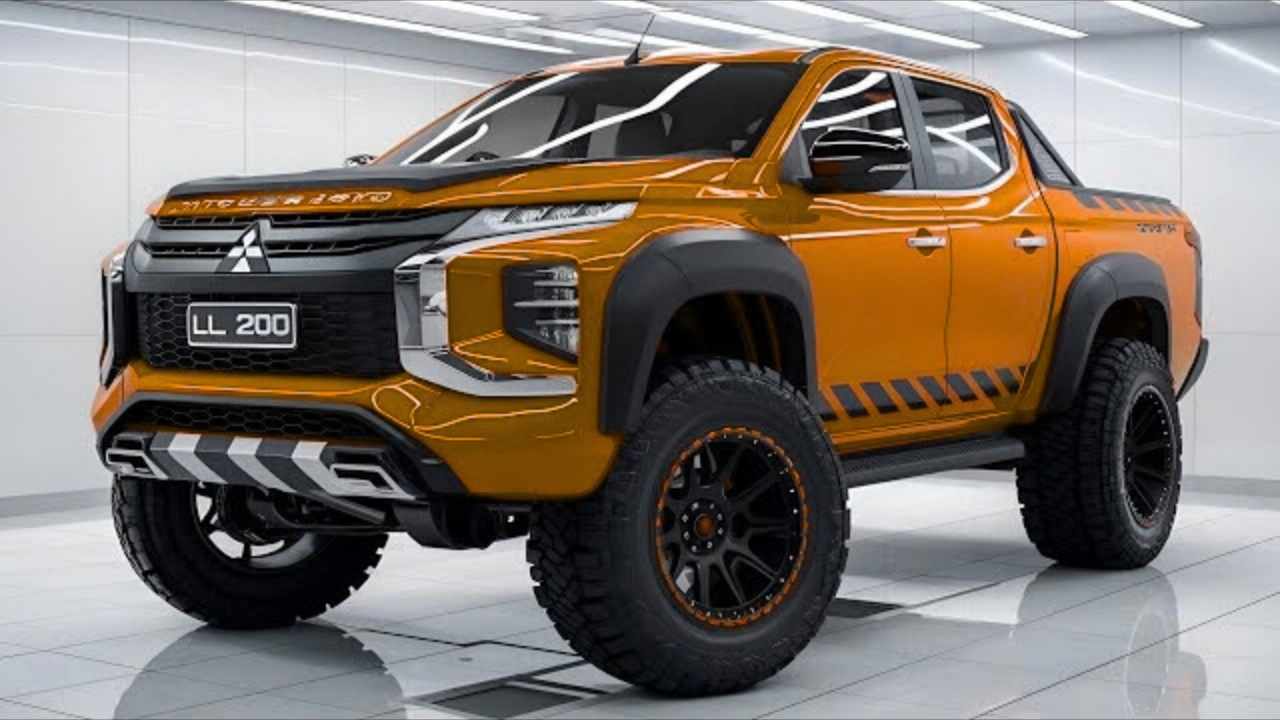Mitsubishi L200 2026: diseño audaz, capacidad todoterreno y lujo moderno